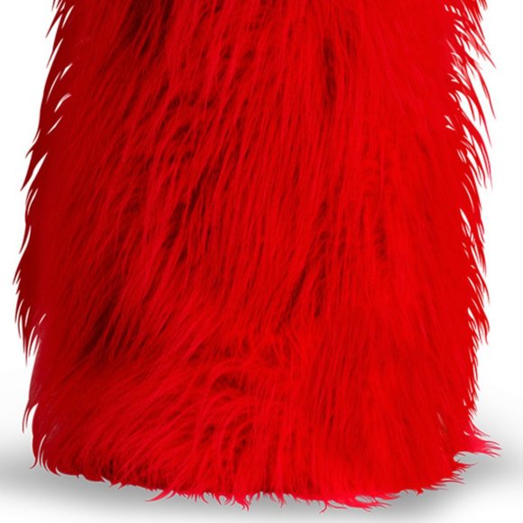 Faux Fur Leg Warmers Boot Covers - Picture 3 of 4